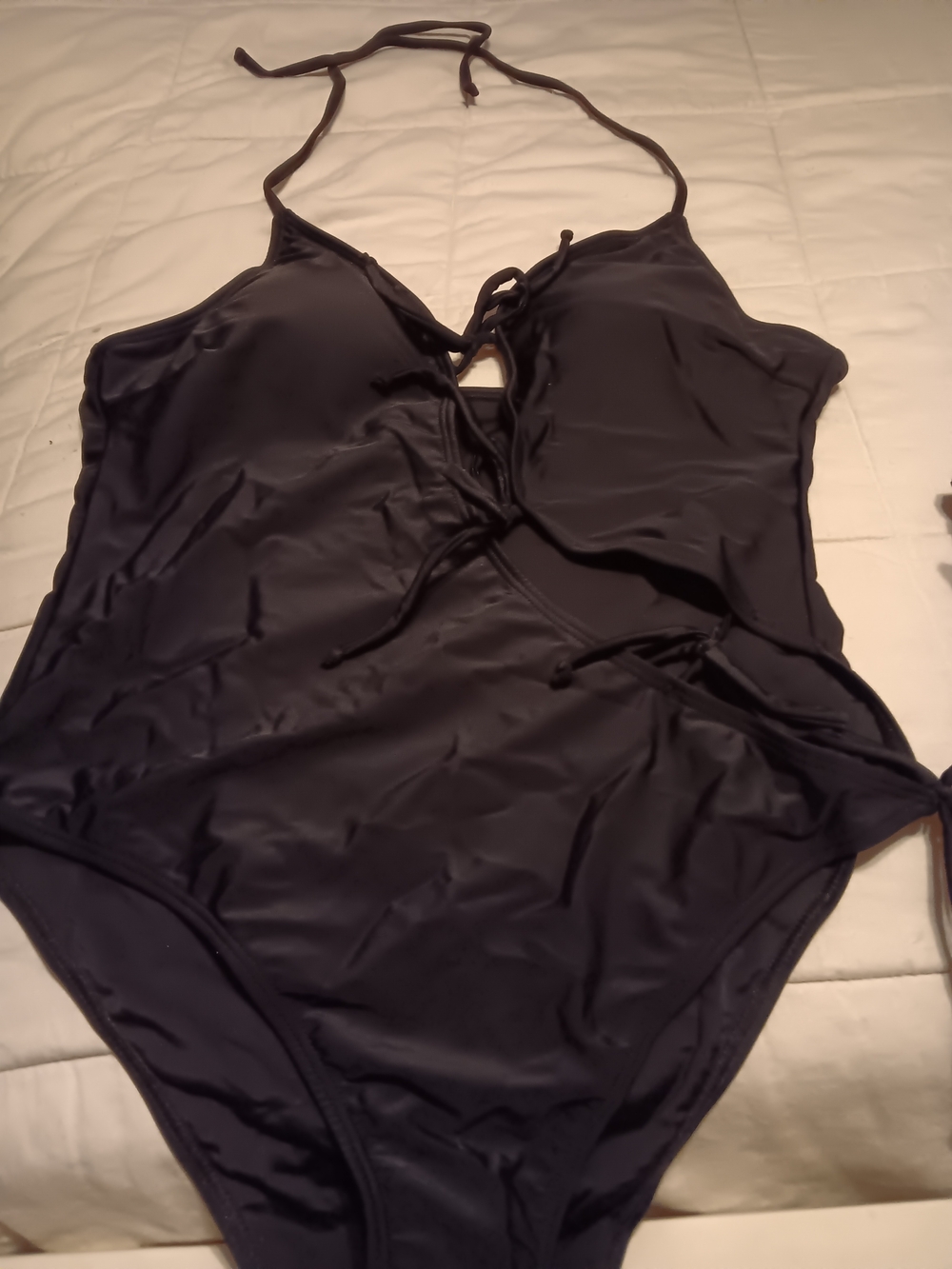 Black Halter One-Piece Swimsuit - Women Intimates & Sleepwear